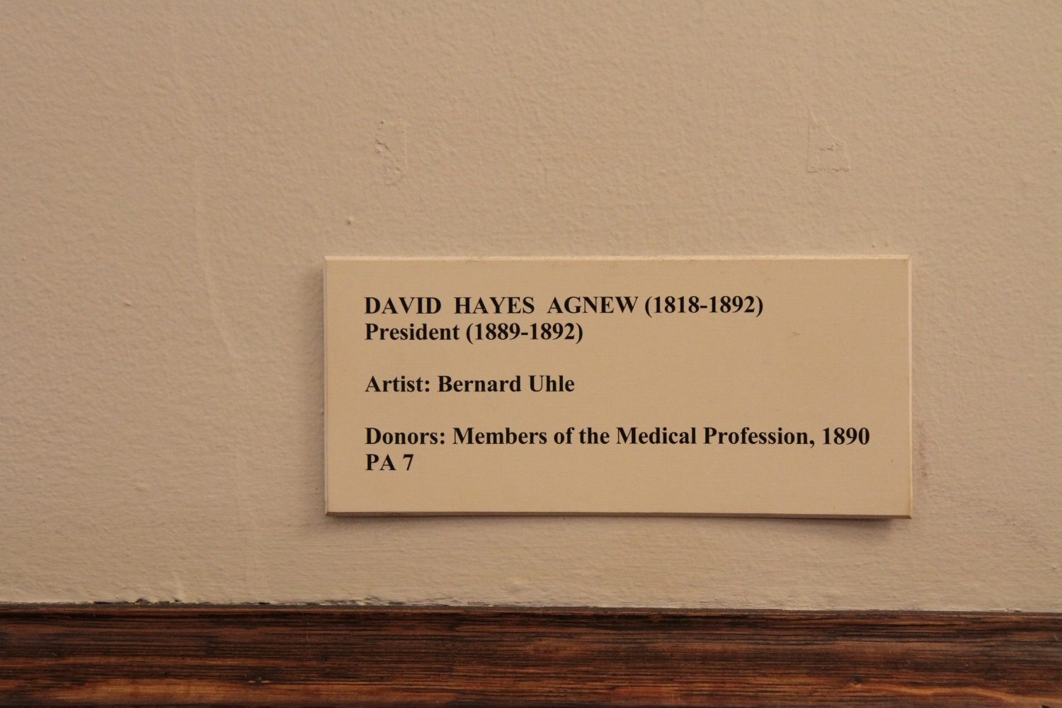 David Hayes Agnew's portrait, College of Physicians of Philadelphia - 02.jpg